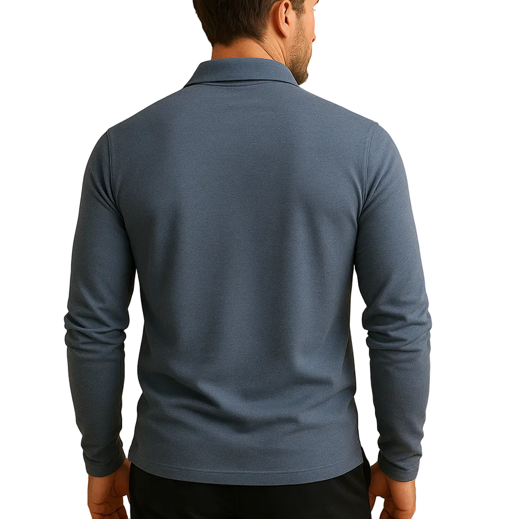 Caleb | Men’s Classic Cotton Polo Shirt