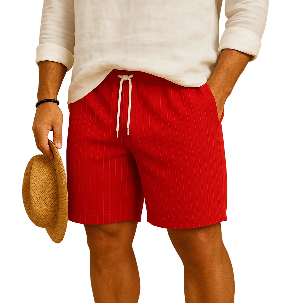 Kai | Men’s Lightweight Drawstring Summer Shorts