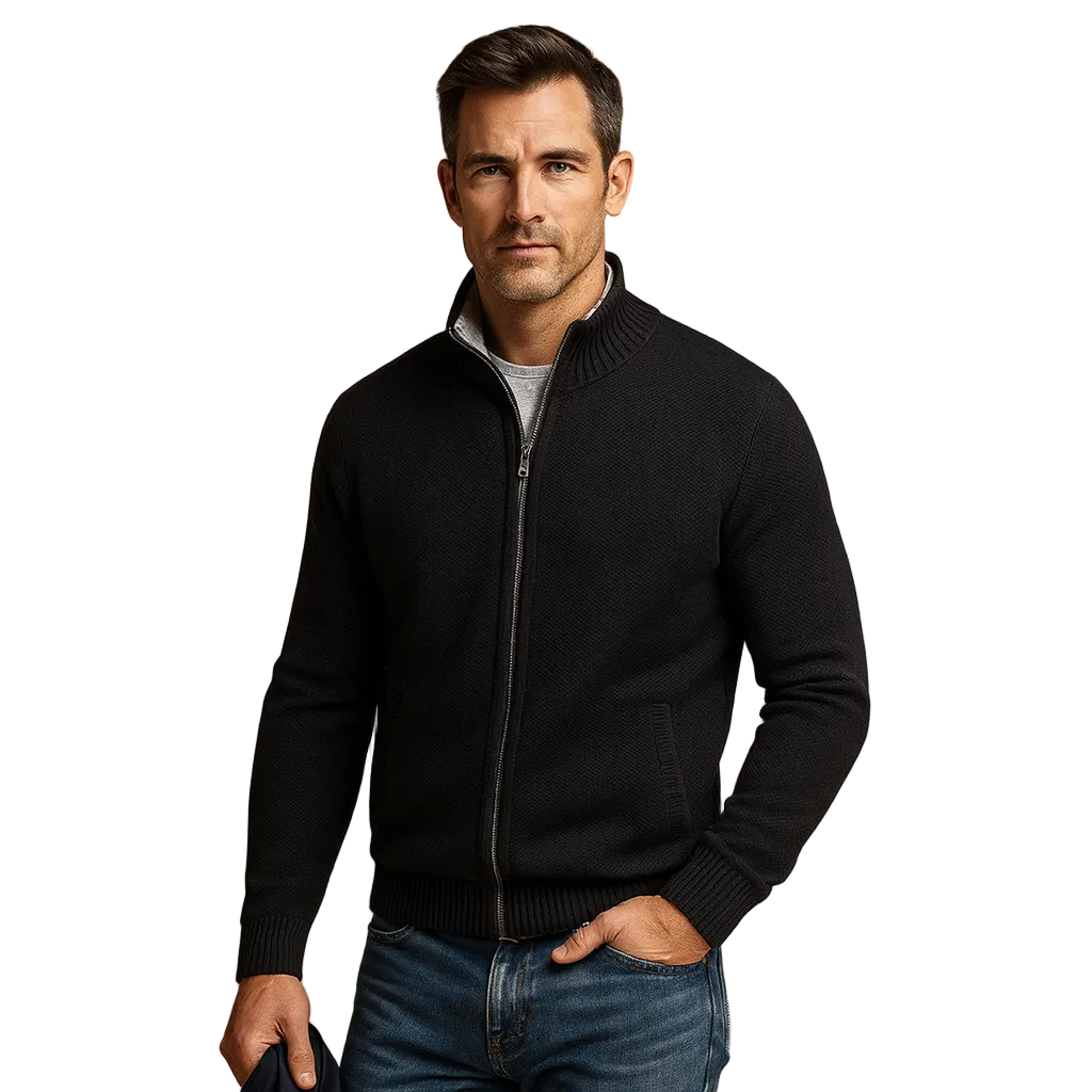 Leon | Men’s Full-Zip Cardigan