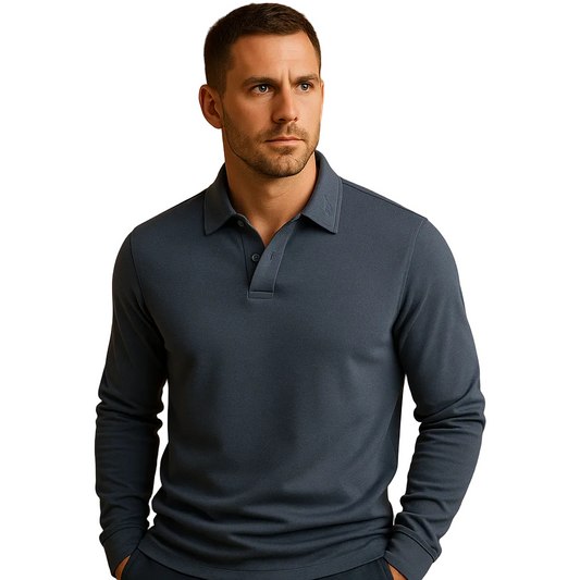 Caleb | Men’s Classic Cotton Polo Shirt