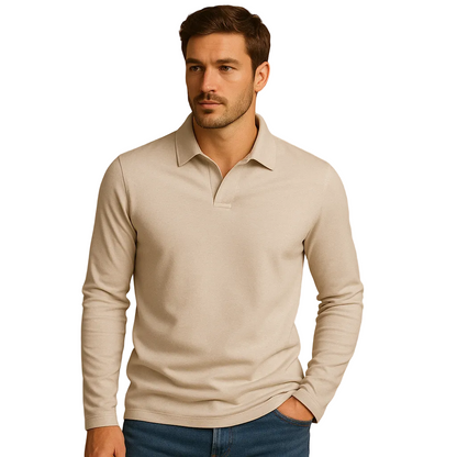 Caleb | Men’s Classic Cotton Polo Shirt