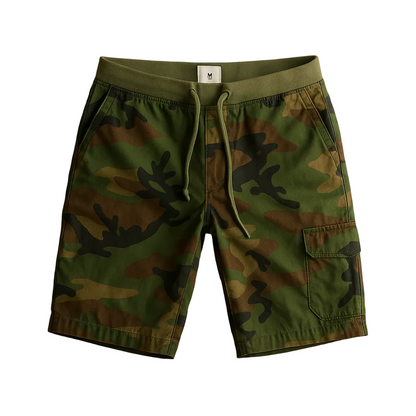 Cole | Men’s Camouflage Cotton Shorts