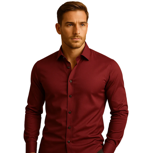Julian | Men’s Slim Fit Stretch Dress Shirt