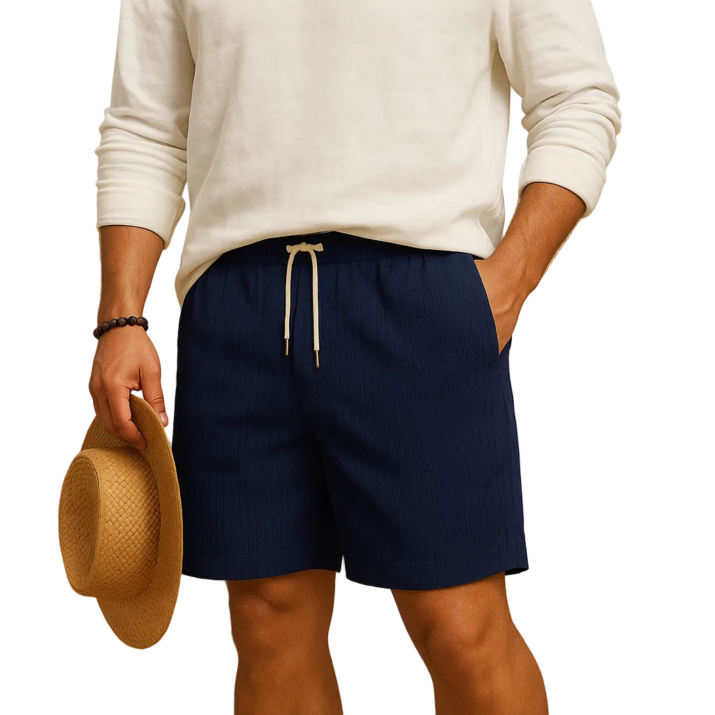 Kai | Men’s Lightweight Drawstring Summer Shorts