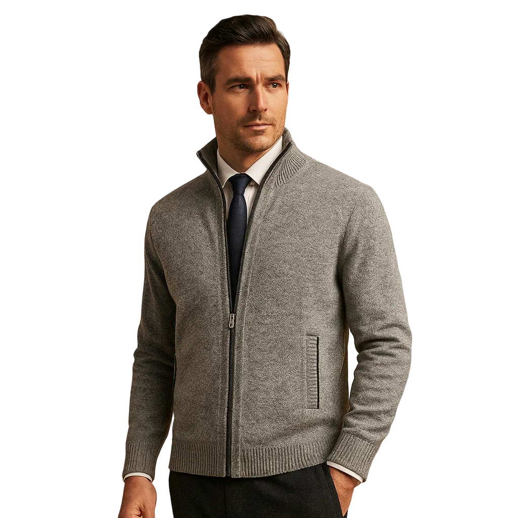 Leon | Men’s Full-Zip Cardigan