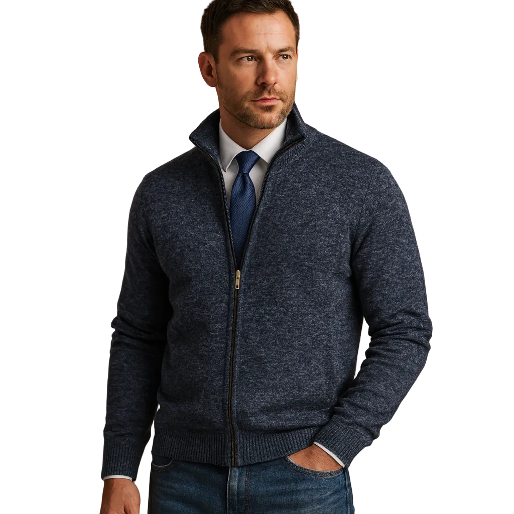 Leon | Men’s Full-Zip Cardigan
