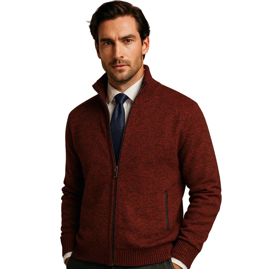 Leon | Men’s Full-Zip Cardigan