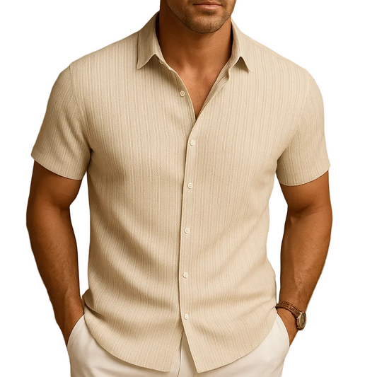 Luca | Men’s Lightweight Short-Sleeve Summer Shirt