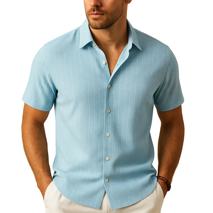 Luca | Men’s Lightweight Short-Sleeve Summer Shirt