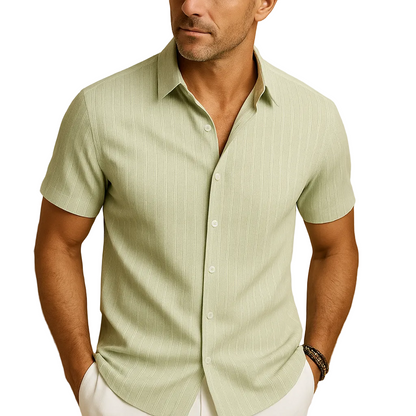 Luca | Men’s Lightweight Short-Sleeve Summer Shirt