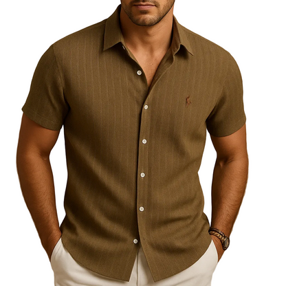 Luca | Men’s Lightweight Short-Sleeve Summer Shirt