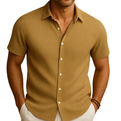 Luca | Men’s Lightweight Short-Sleeve Summer Shirt