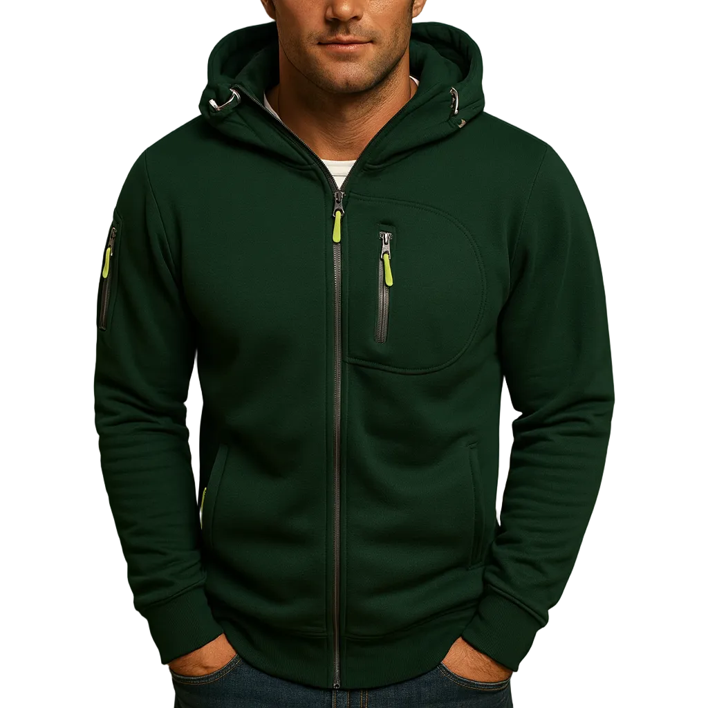 Milo | Men’s Full-Zip Hooded Sweatshirt