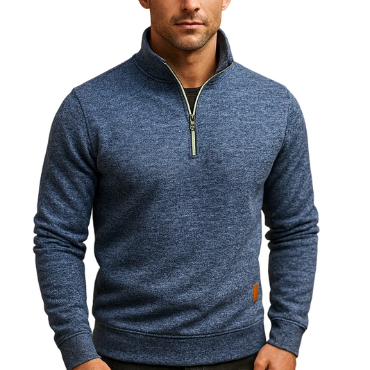 Ronan | Men’s Zip-Neck Sweater