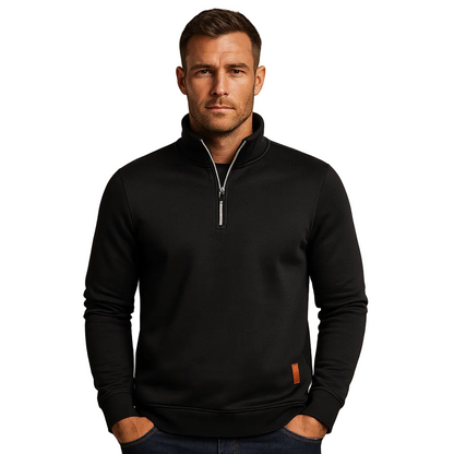 Ronan | Men’s Zip-Neck Sweater
