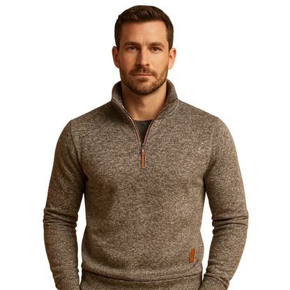 Ronan | Men’s Zip-Neck Sweater