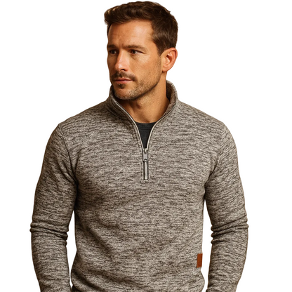 Ronan | Men’s Zip-Neck Sweater