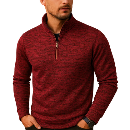 Ronan | Men’s Zip-Neck Sweater